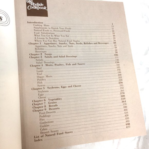The Rodale Cook Book (Hardcover) (1973) - Picture 5 of 14